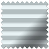 Pleated (Blackout), Pearl White - Perfect Fit Blind